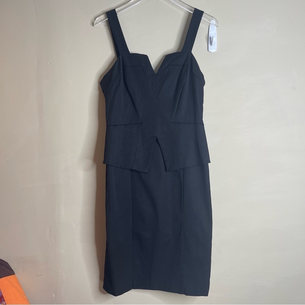 White House Black Market Faille Peplum Dress - Picture 4 of 10